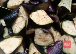 Illustration of home-cooked braised eggplant 1