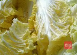 Illustration of homemade spicy cabbage 2