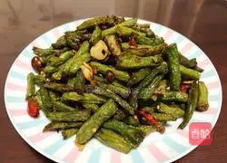 Illustration of how to make stir-fried beans 10