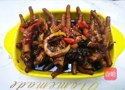 Internet celebrity lemon chicken feet recipe illustration 6