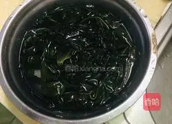 Illustration of how to make cold wakame 3