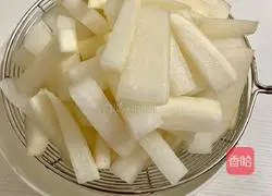 Hot and Sour Vinegar Radish Illustration of how to do it 2