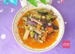 Illustration of how to cook eggplant with tomatoes 12