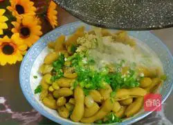 Illustration of how to mix edamame knots 9