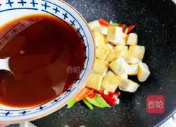 Illustration of home-style braised tofu 9