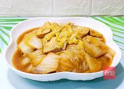 Illustration of how to make cabbage and tofu stew 16