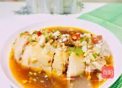 Illustration of how to make saliva chicken 11