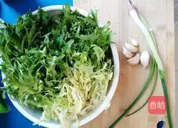 Sichuan flavor Illustration of how to make cold bitter chrysanthemum 1