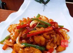 Illustration of how to make fish sticks with tomato sauce 7