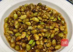 Illustration of making soy sauce edamame 9