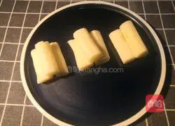 Illustration of how to make three-grade yam 8