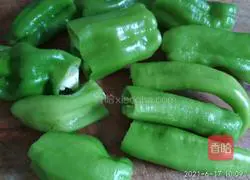 Tiger skin green pepper recipe 2