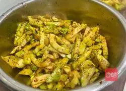 Illustration of how to pickle pickled mustard 4