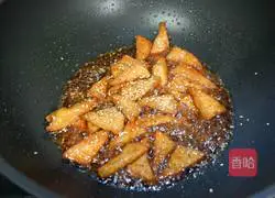 Recipe for honey barbecued pork tofu wedges Illustration 8