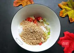 Illustration of how to make cold fungus and yuba 10