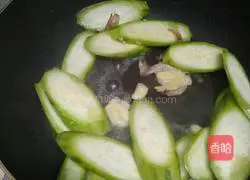 Stir-fried loofah Practice illustration 6