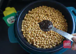 Illustration of how to make soybeans with soy sauce 6