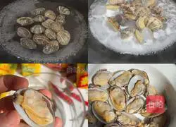 Illustration of how to make cold clams 2