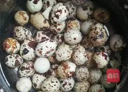 Illustration of how to make braised quail eggs 2
