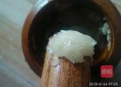 Illustration of how to steam vegetables (broom seedlings) 8