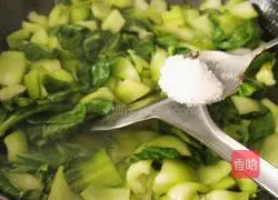 Stir-fry Illustration of Shanghai Qing's practice 9