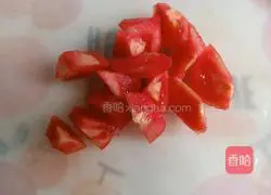 Illustration of how to make tomato vermicelli pot 2
