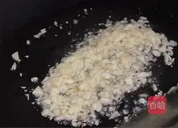 Illustration of how to make oyster sauce garlic lettuce 2