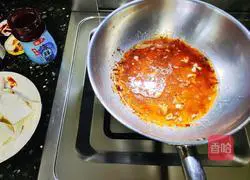 Illustration of making sauce-flavored tofu 5