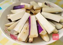 Illustration of how to make garlic eggplant 2