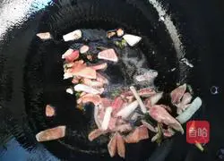 Stir-fried bamboo shoots with meat Illustration of how to do it 3