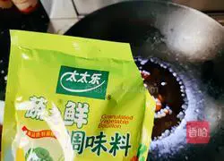 Illustration of braised winter melon 11