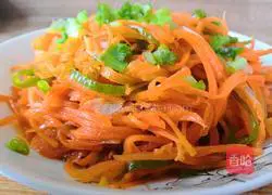 Illustration of how to stir-fry carrots 11