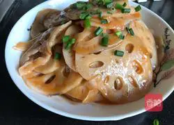 Illustration of how to make eggplant and lotus root 11