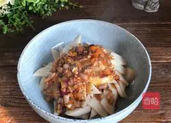 Illustration of how to make mixed vegetables and king oyster mushrooms 11