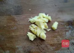 Illustration of how to make ginger baby cabbage 3