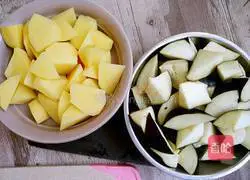 Illustration of how to make three fresh vegetables 3