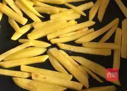Illustration of how to make homemade French fries 7