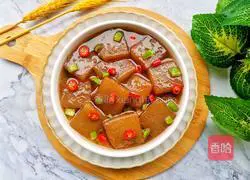 Illustration of Braised Konjac Tofu 10