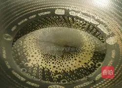 Illustration of stir-fried black leaf white beans 5