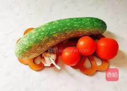 Picture of how to make fried tomato and zucchini 2