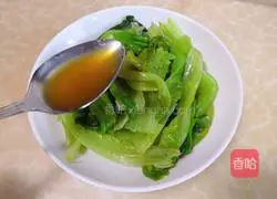 Oyster Sauce Lettuce Recipe Illustration 13