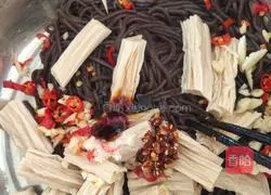 Cola fern Illustration of how to make root powder 6