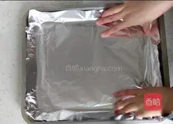 Illustration of how to make spicy grilled tofu that is crispy on the outside and tender on the inside 3