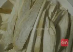 Illustration of how to make king oyster mushroom with sauce 1