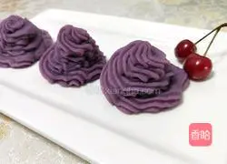 Purple sweet potato mashed potato recipe illustration 6