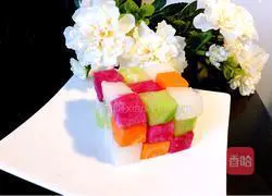 Happy Rubik's Cube Illustration 7