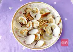 Illustration of how to make edamame with clams 13