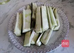  # steamed vegetables # Illustration of how to make steamed eggplant with garlic 4