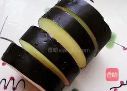 Illustration of how to make fried eggplant boxes 3