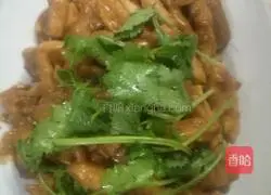 Illustration of making yam with sauce 9